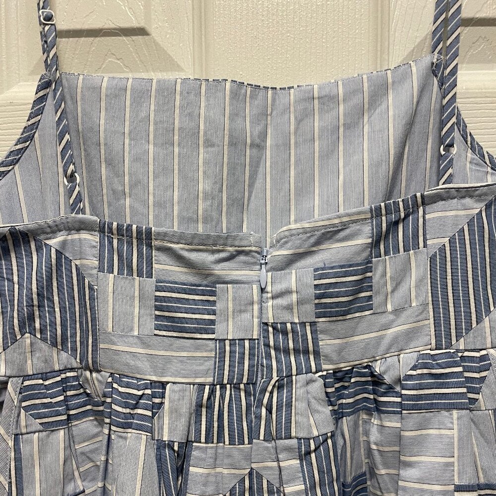 Sea New Work Helmi Striped Shirting Midi Dress - Picture 13 of 16